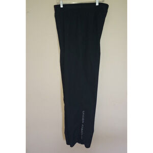 Under Armour Men's Workout Pants XL Vital Woven Training Mesh Lined Black
